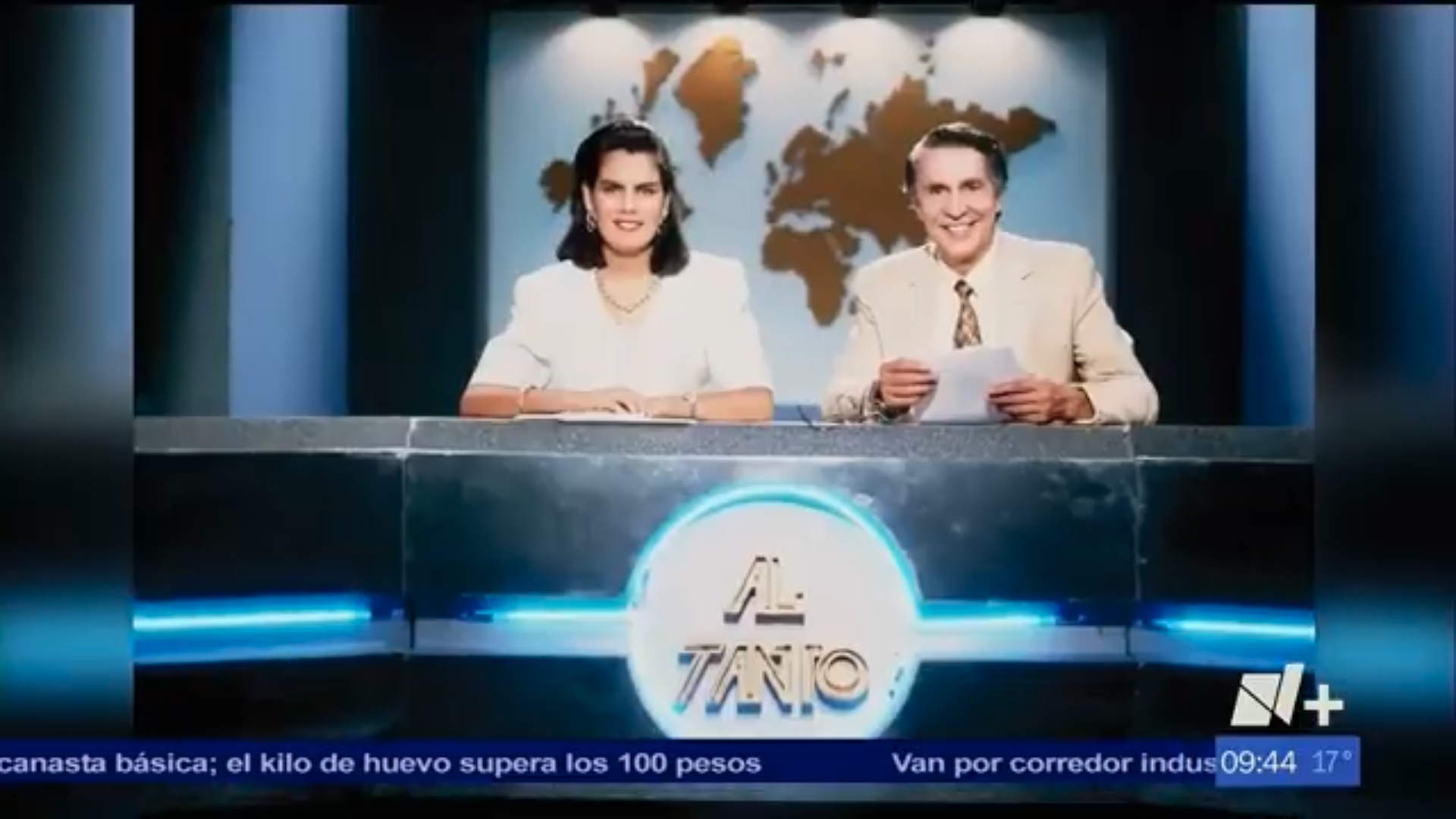 64 años de Televisa Guadalajara, en los que Ahtziri ha sido parte, junto con Carlos Cabello.
