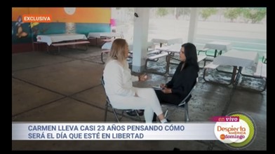 Reportajes destacados 2023. Después de 23 años tras las rejas, Carmen Lara sale de la cárcel, luego de lograr que le reconocieran derechos que le fueron ignorados por ser mujer.