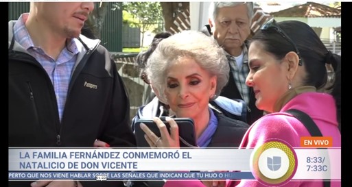 Celebración del natalicio de Vicente Fernández, que hubiera sido su cumpleaños 84.