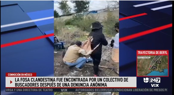 Las fosas clandestinas en Jalisco, México, historia de dolor que nunca para, por Ahtziri Cárdenas.