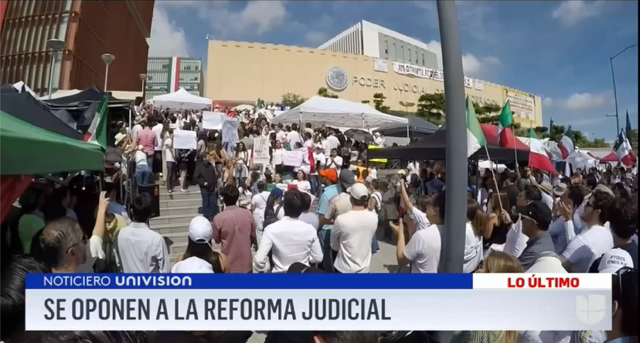 Paro del Poder Judicial Federal ante reforma constitucional, por Ahtziri Cárdenas Camarena.