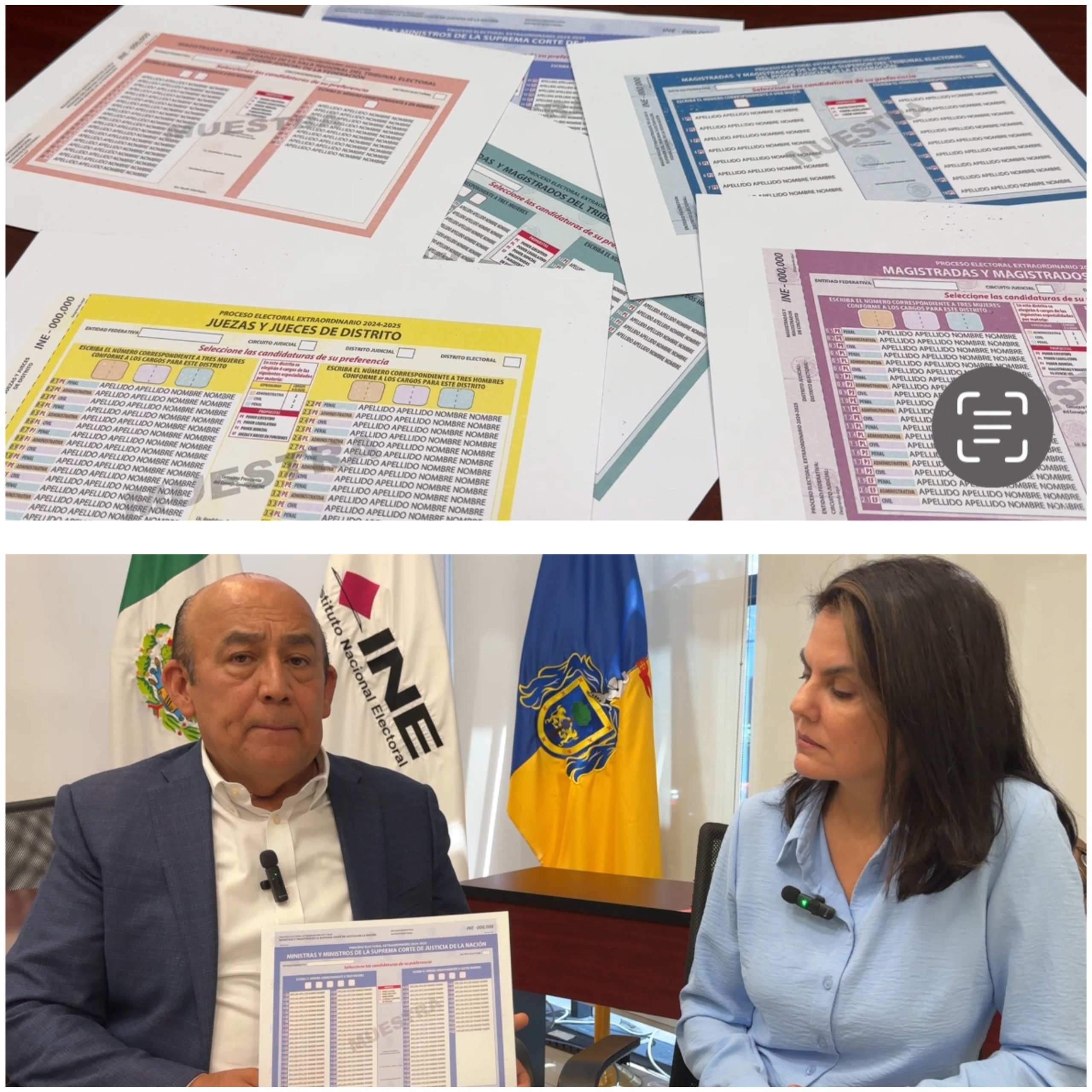 Las confusas boletas electorales para las elecciones de junio en México