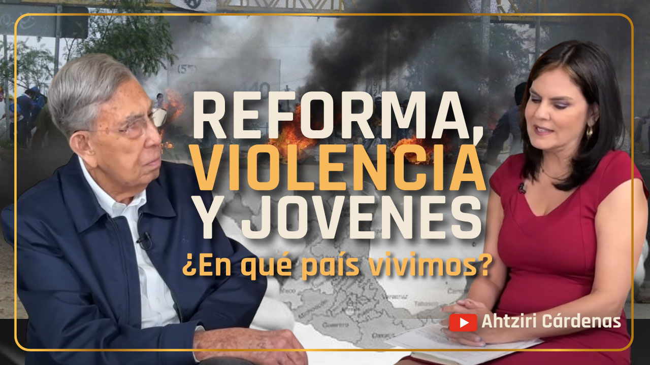 El llamado de Cuauhtémoc Cárdenas a las nuevas generaciones: la entrevista con Ahtziri Cárdenas.