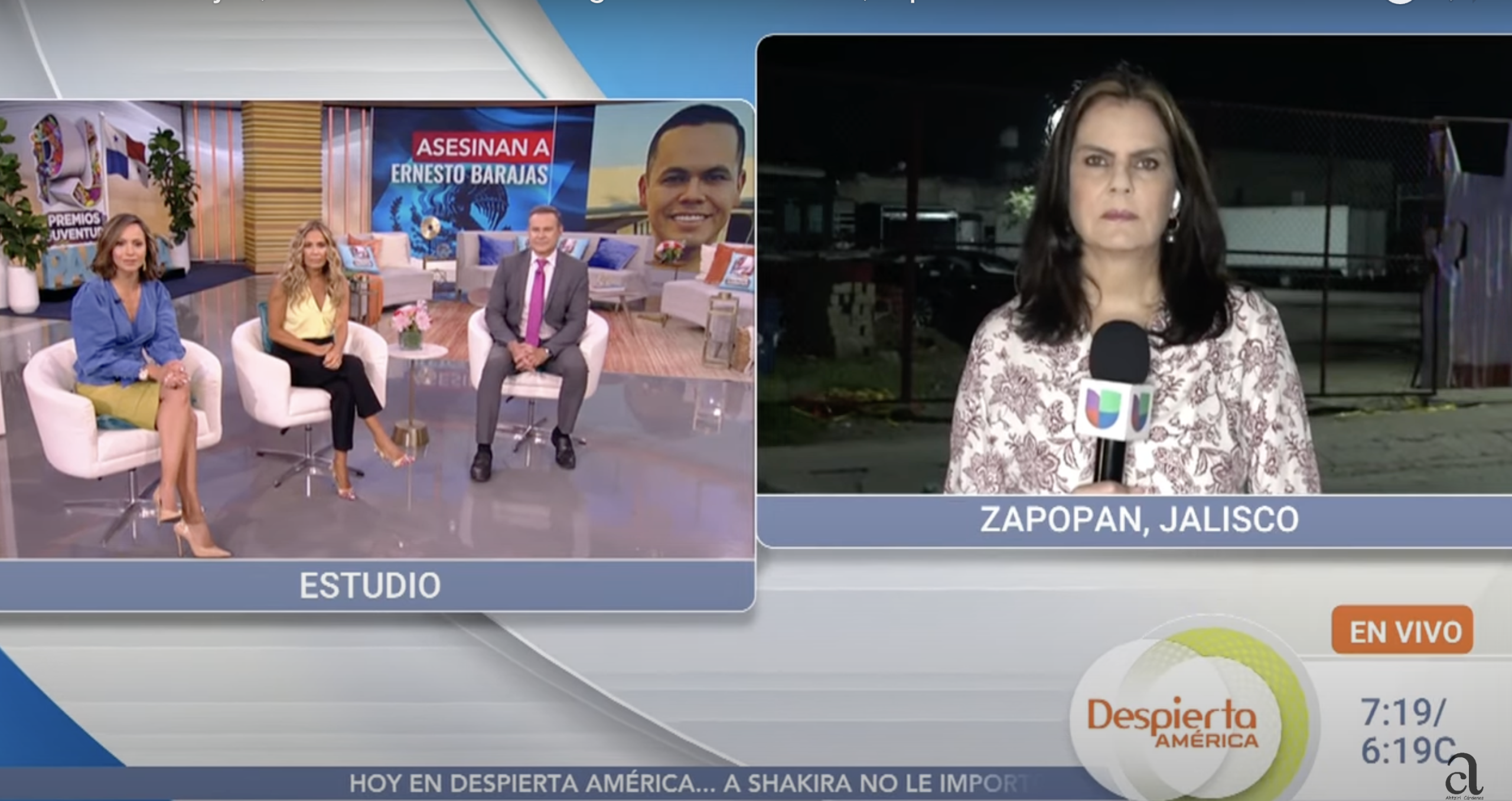 Ernesto Barajas, lo último desde el lugar de los hechos, reporta Ahtziri Cárdenas Camarena